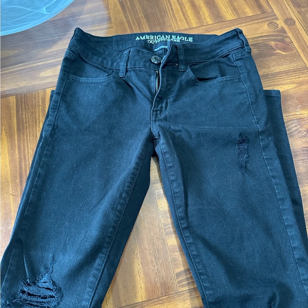American Eagle Outfitters Women's Black Jeans